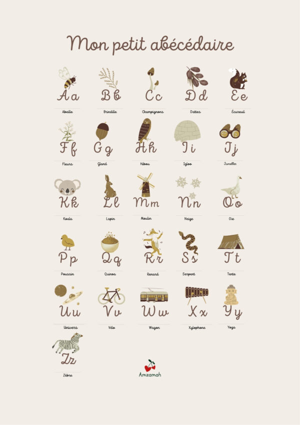 Mon petit abécédaire